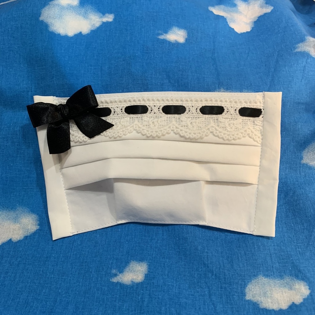 ままのロリィタマスク 黒