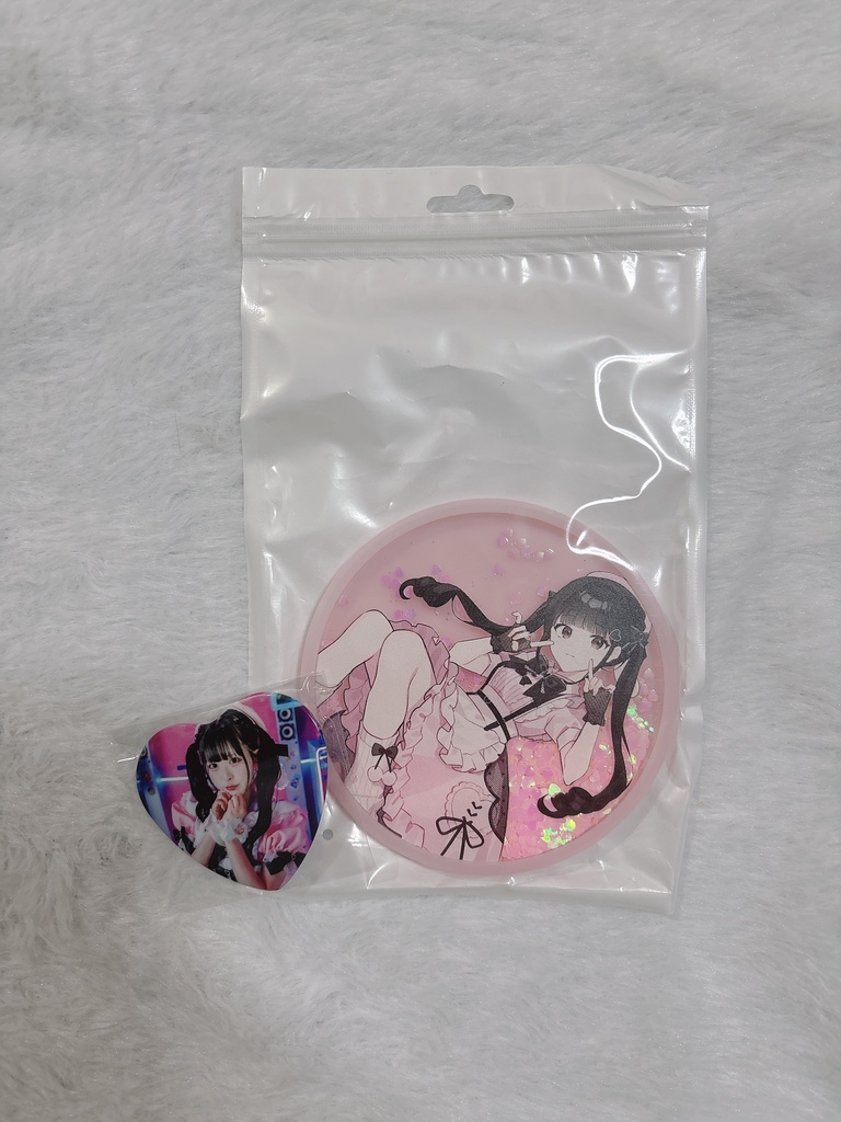 コースター&ハート缶バッジ