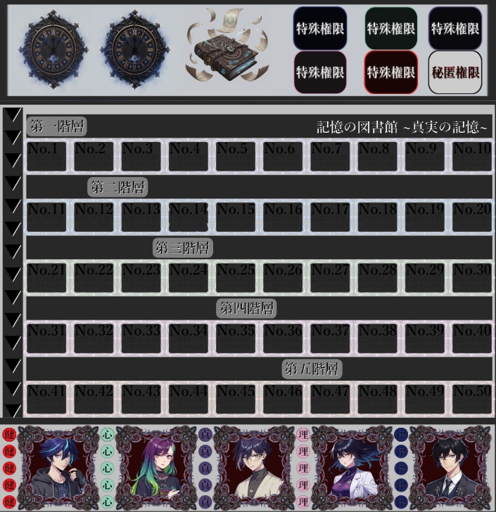 マーダーミステリー 「記憶の図書館~真実の記憶~」