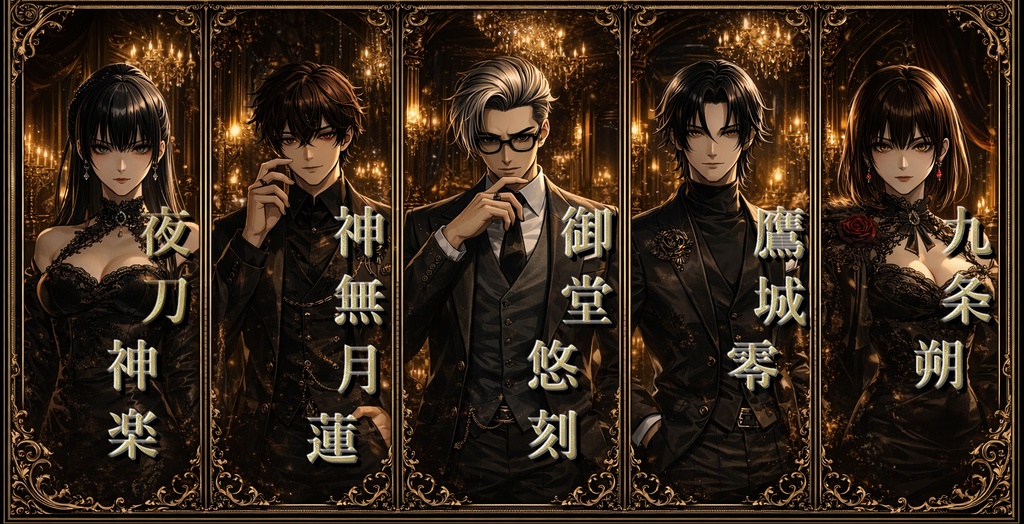 マーダーミステリー 「真実は夜よりも暗い」