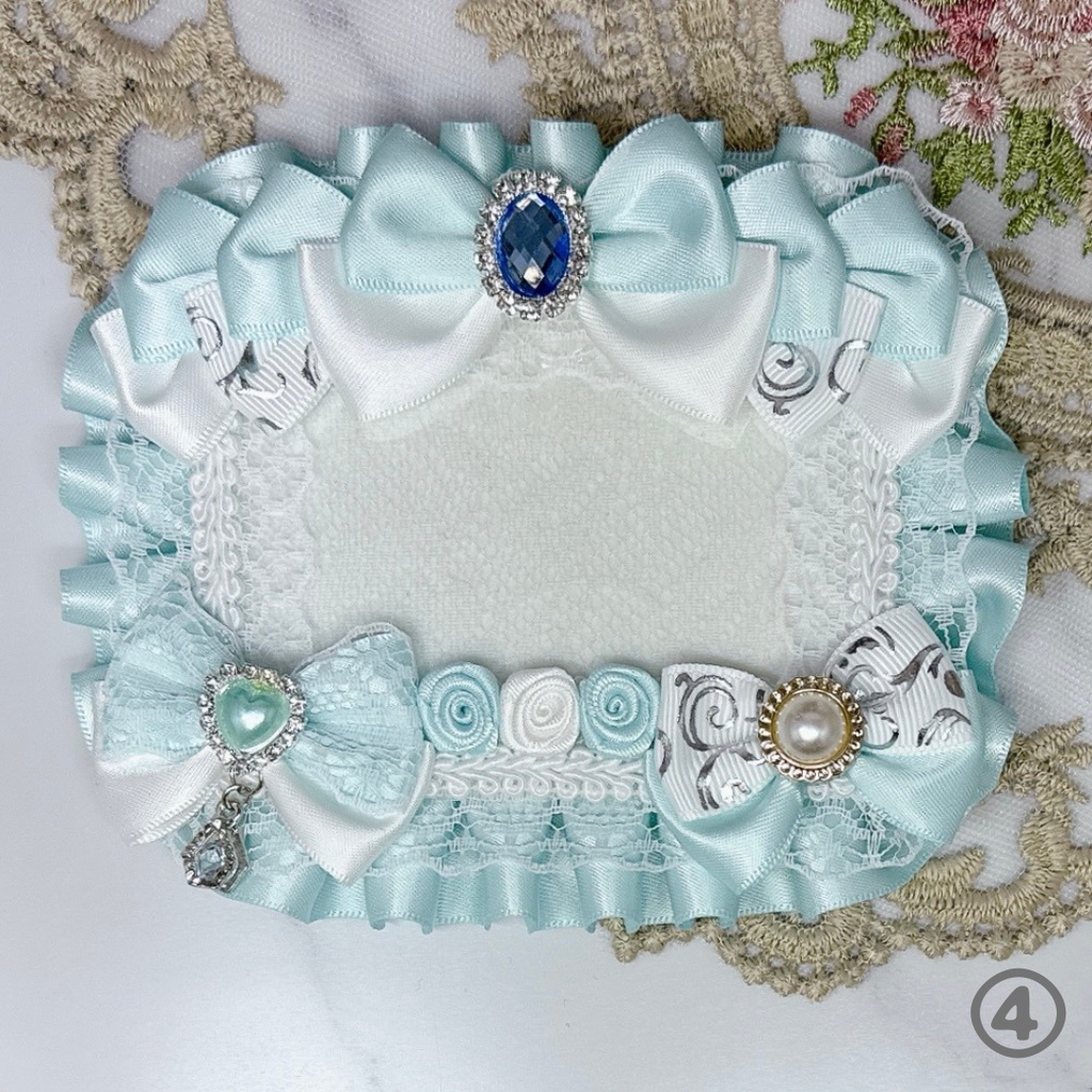 【K07a-WB1】トレカケース 硬質ケース デコ 推し活 痛バ 量産型 地雷系 黒