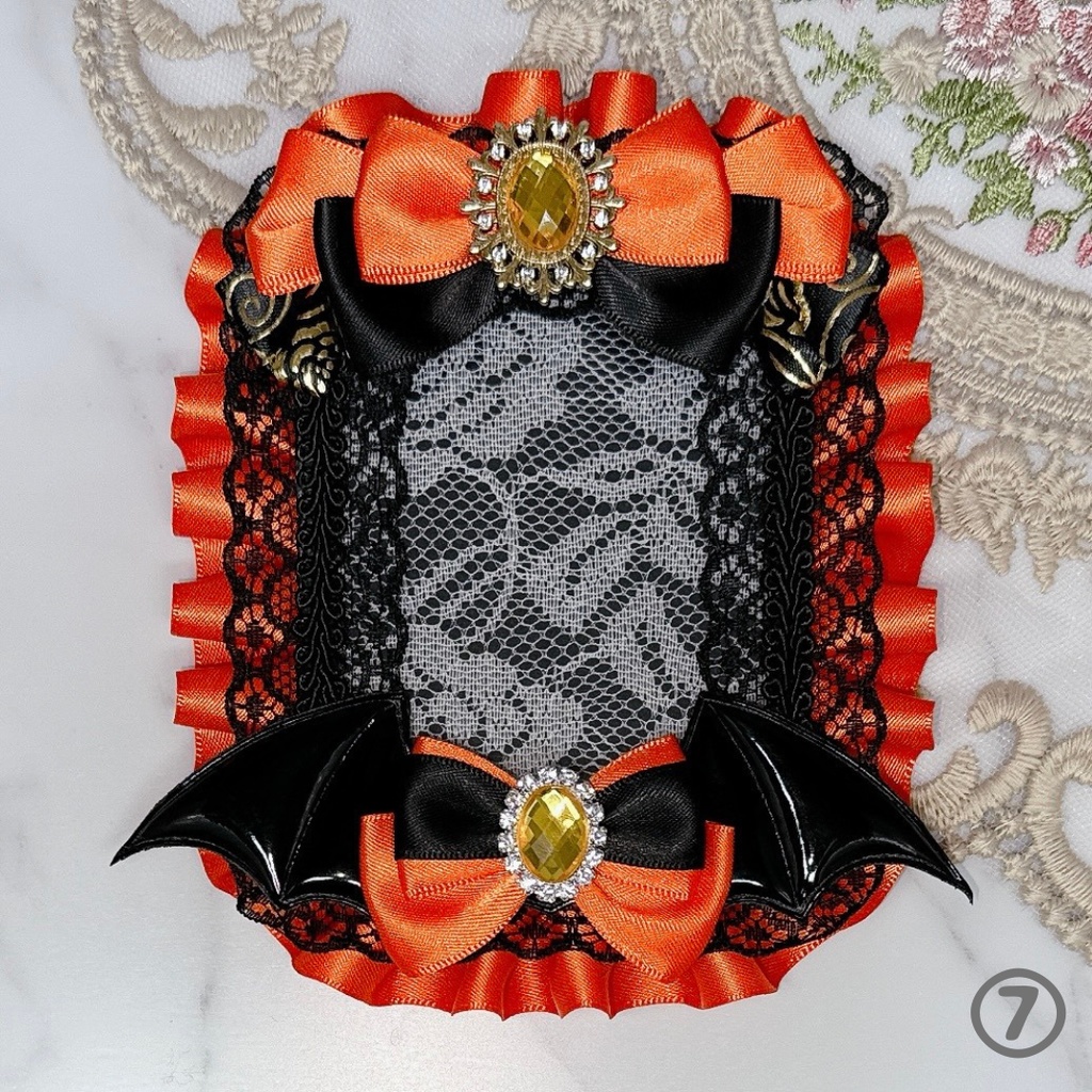 【K08-WB1】トレカケース 硬質ケース デコ 推し活 痛バ 量産型 地雷系 天使 悪魔