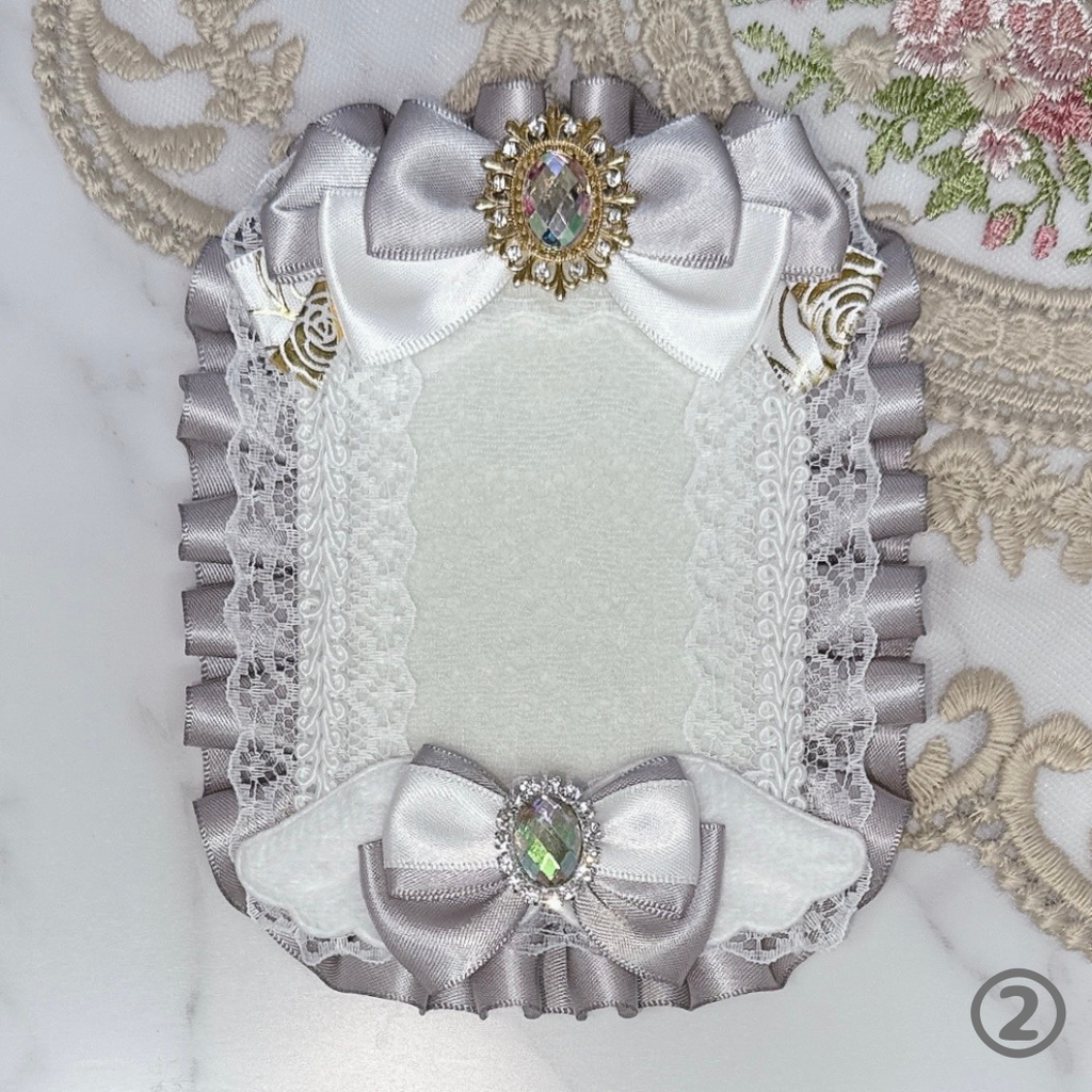 【K08-WB1】トレカケース 硬質ケース デコ 推し活 痛バ 量産型 地雷系 天使 悪魔