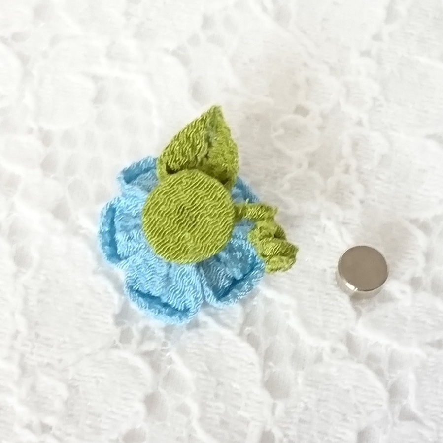 朝顔 もちマス用髪飾り