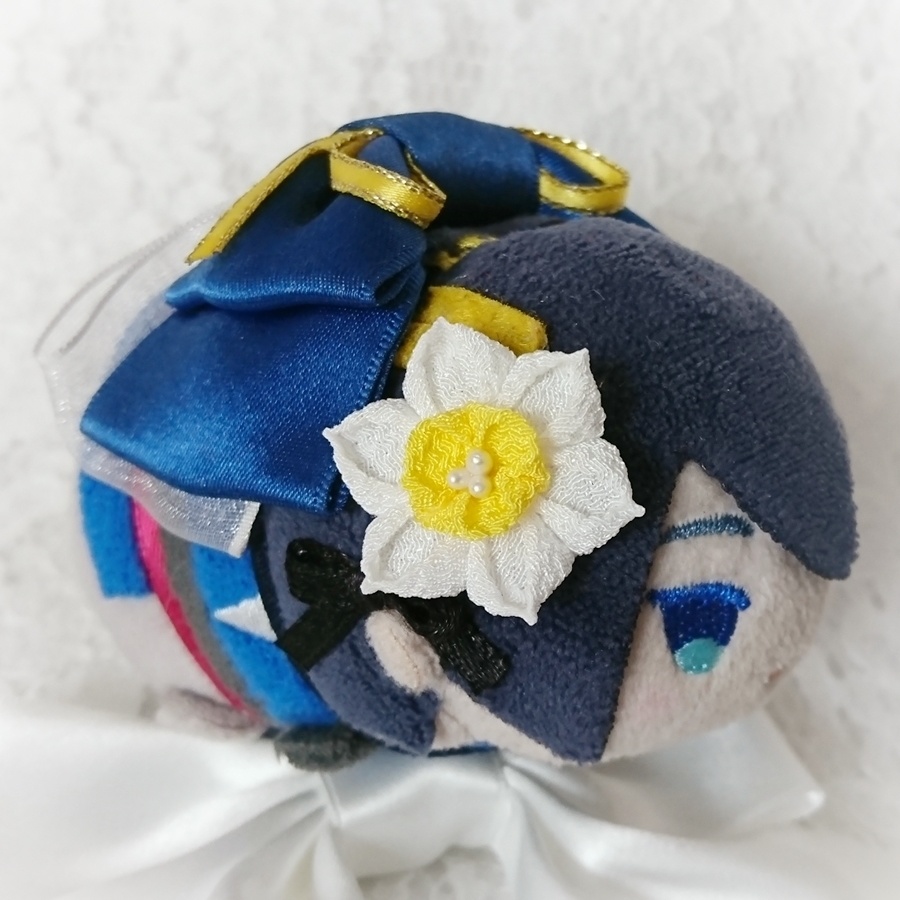 水仙 もちマス用髪飾り