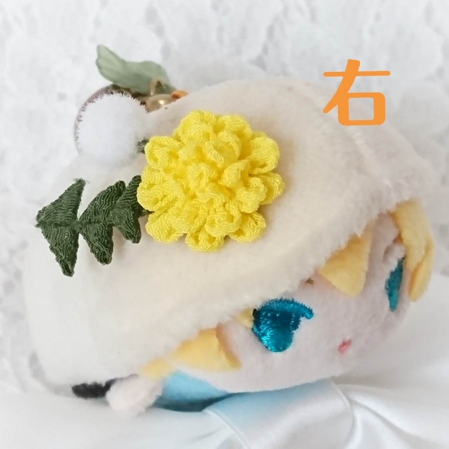 タンポポ もちマス用髪飾り