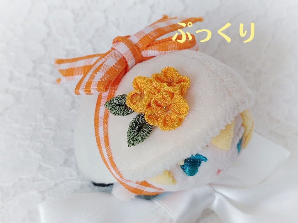 金木犀 もちマス用髪飾り