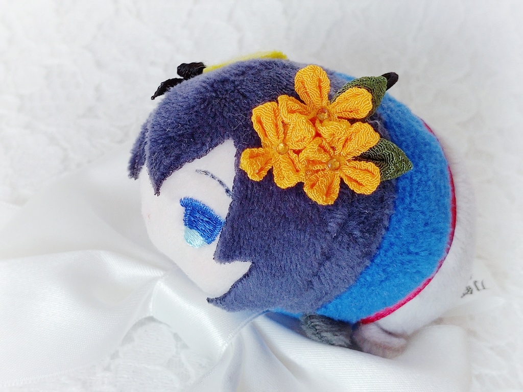 金木犀　もちマス用髪飾り