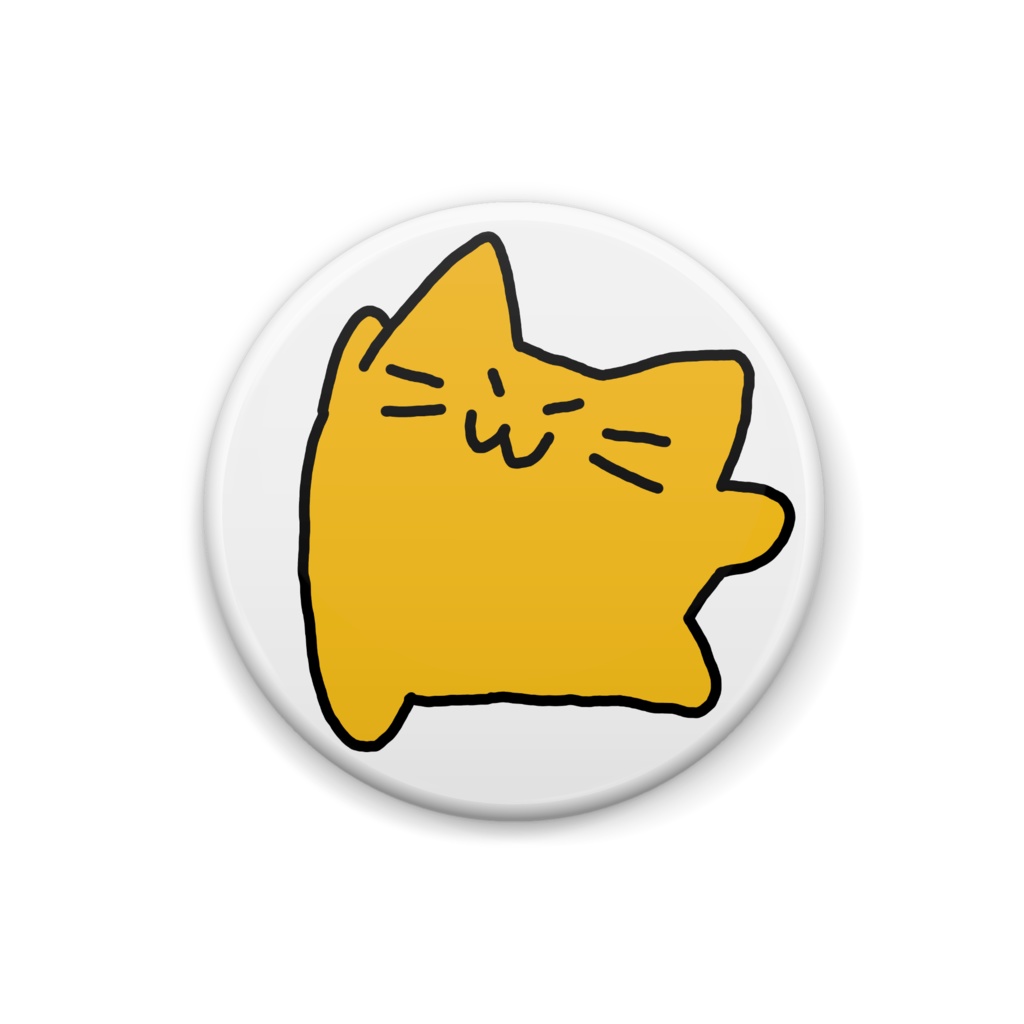 blobcat run! GOGO缶バッジ
