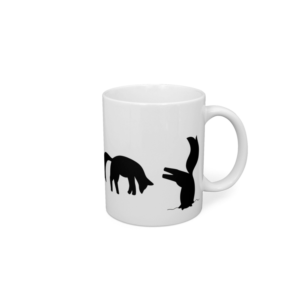 とびこむきつねマグ