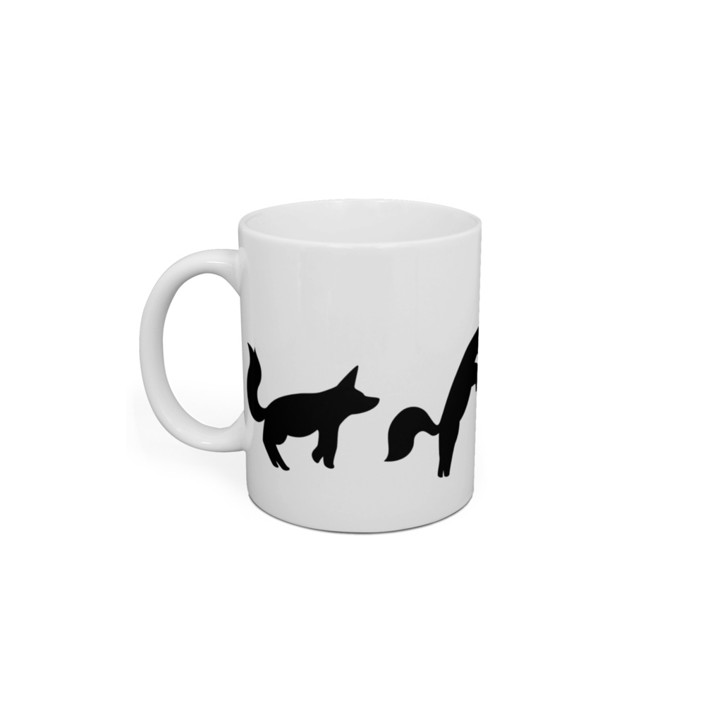 とびこむきつねマグ