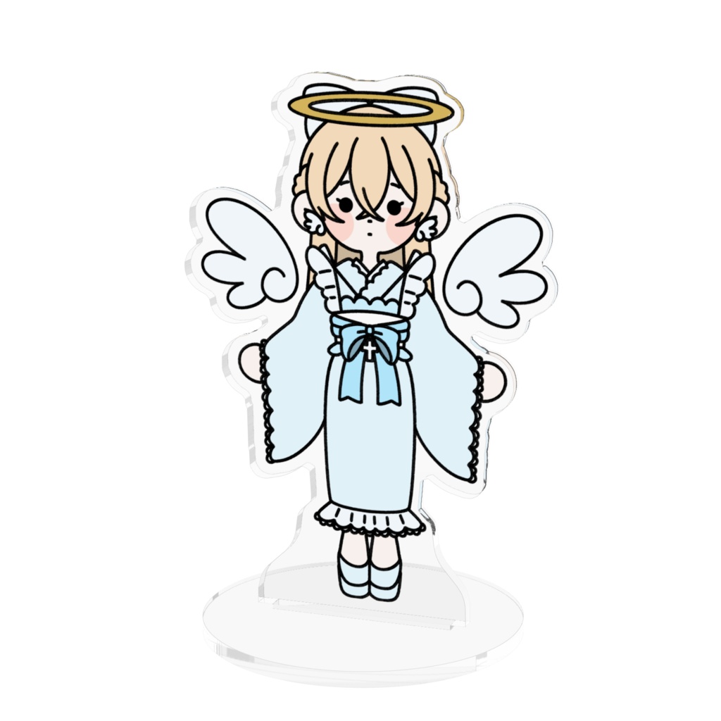 ゆるい天使着物アクリルスタンド