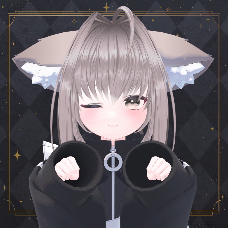 【PB対応】つやつやエアインテークポニーテール【13アバター対応】