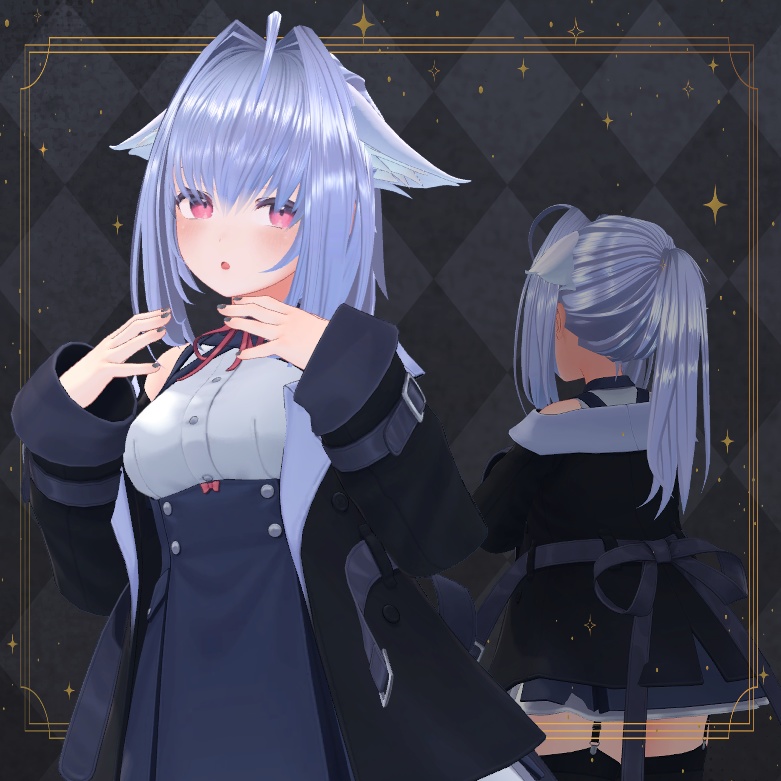 【PB対応】つやつやエアインテークポニーテール【13アバター対応】