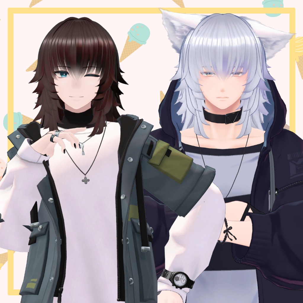 もふもふロングヘアー