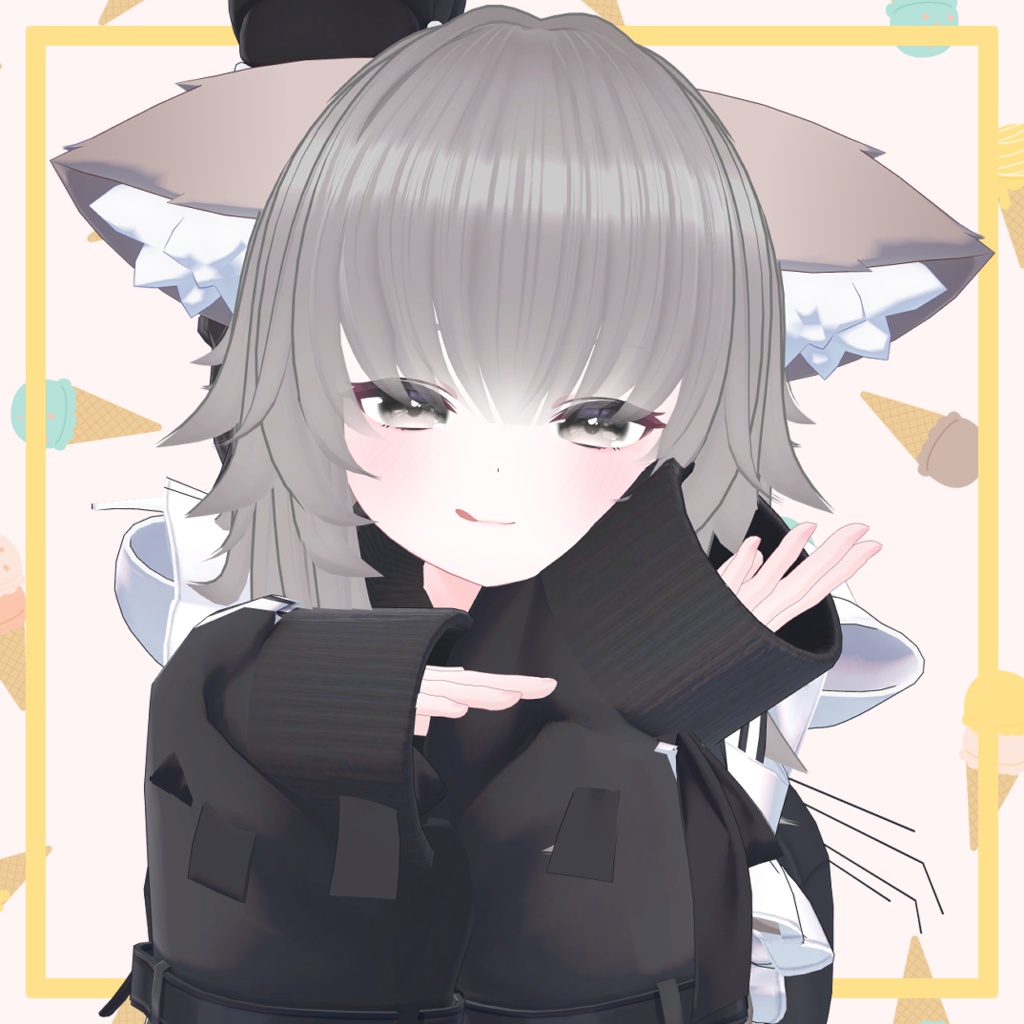 もふもふロングヘアー