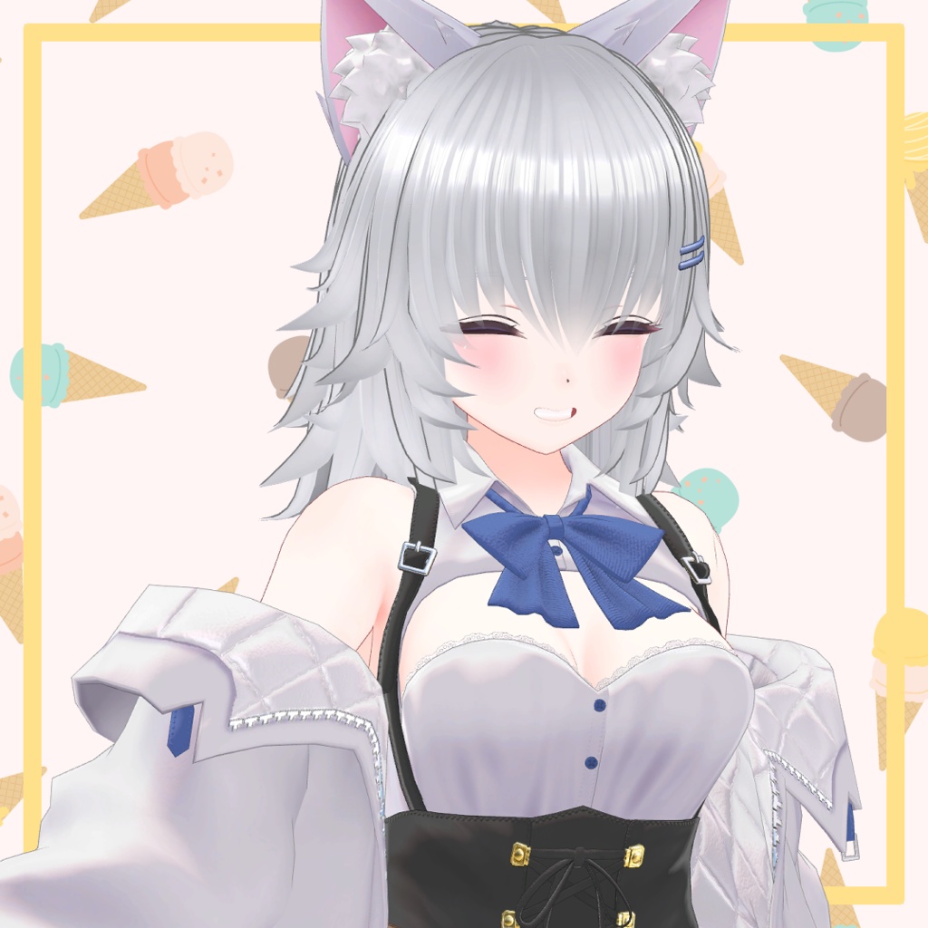 もふもふロングヘアー