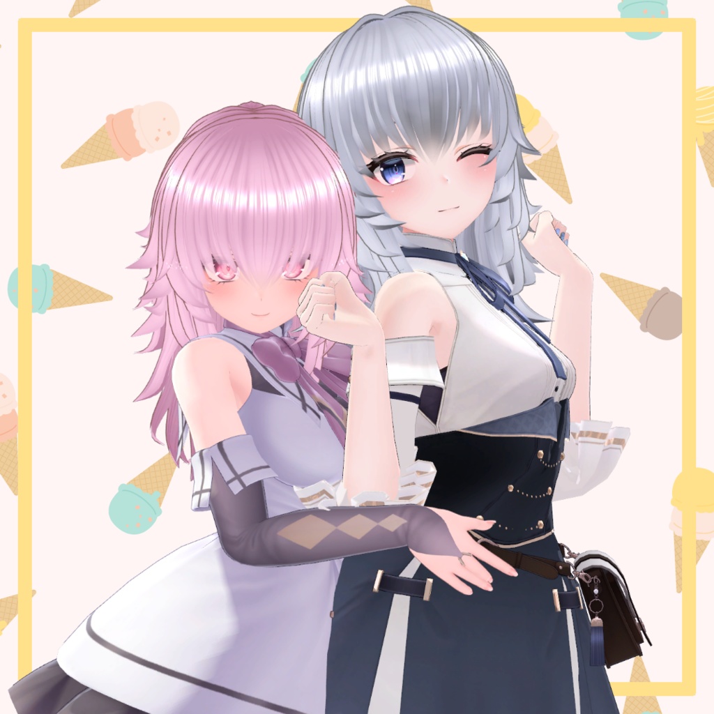 もふもふロングヘアー