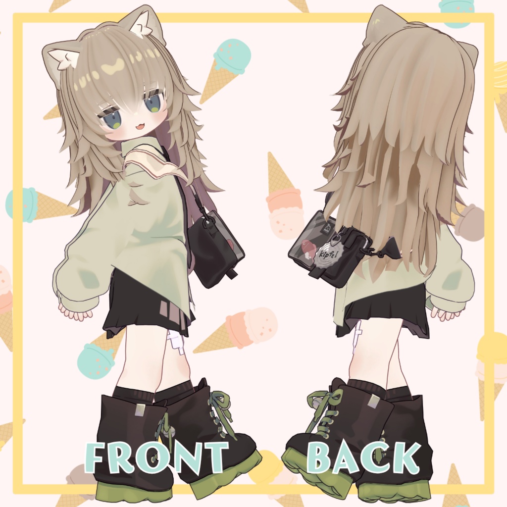 もふもふロングヘアー