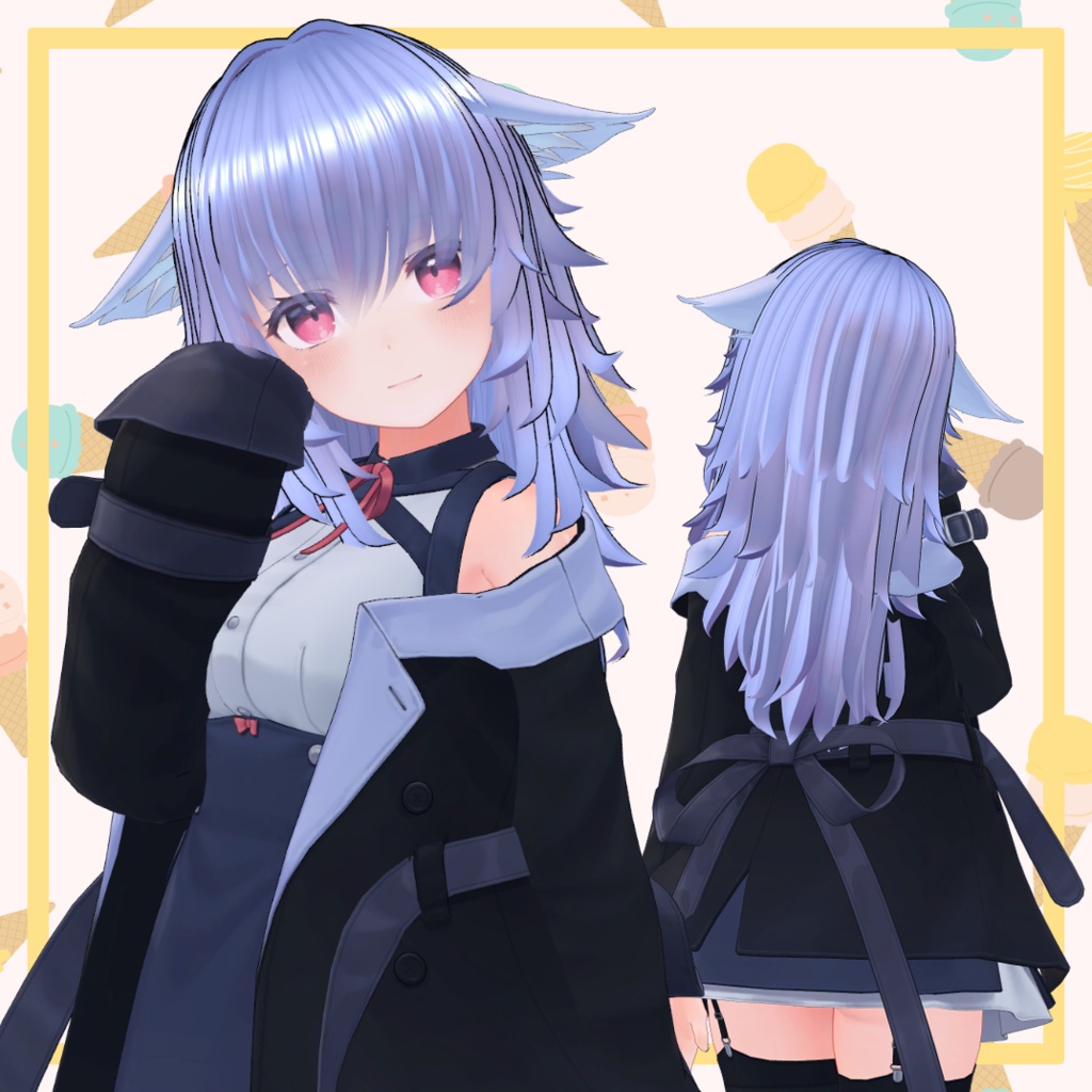 もふもふロングヘアー