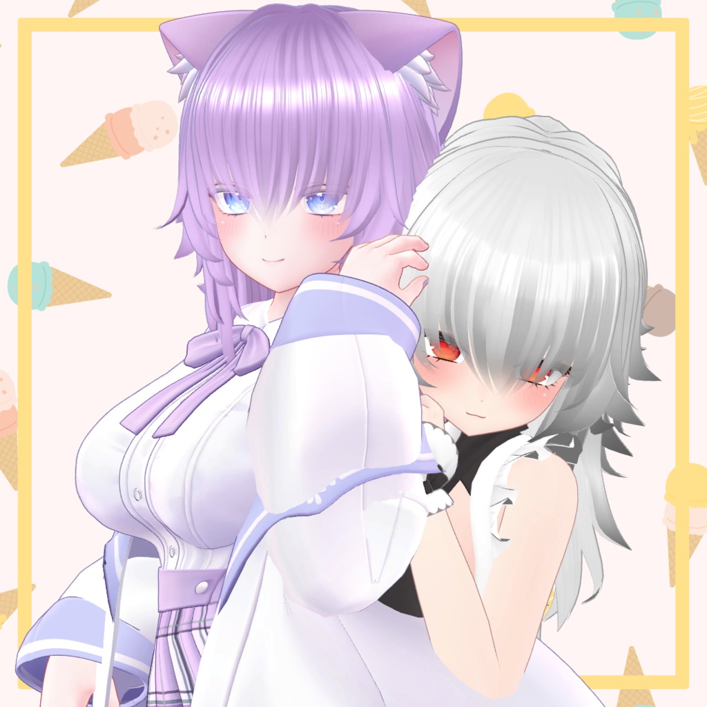 もふもふロングヘアー