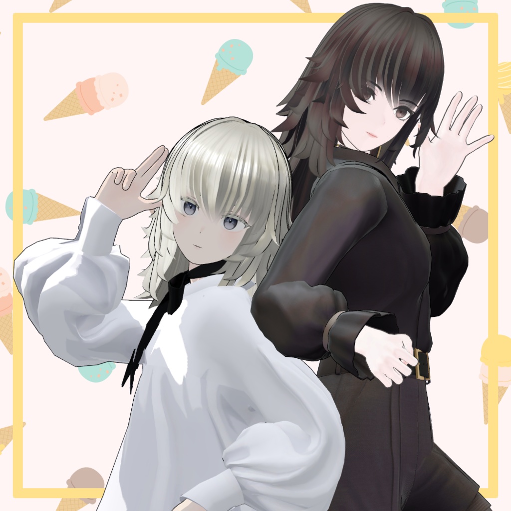 もふもふロングヘアー