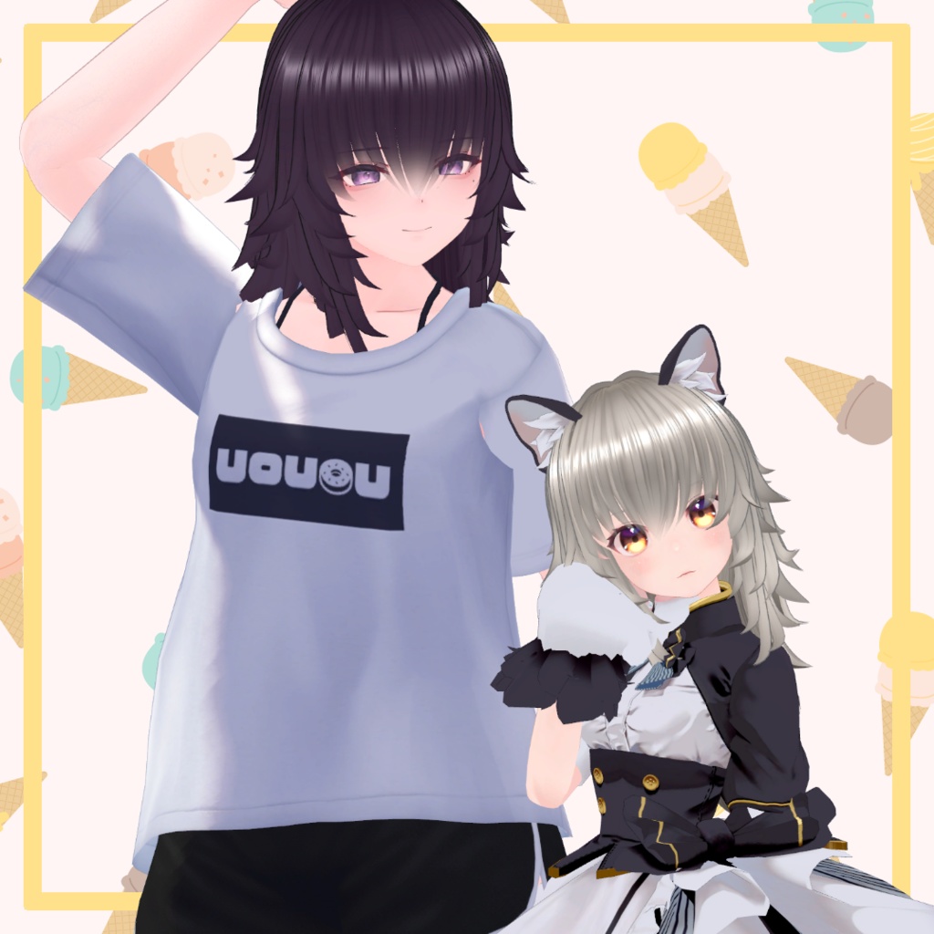 もふもふロングヘアー