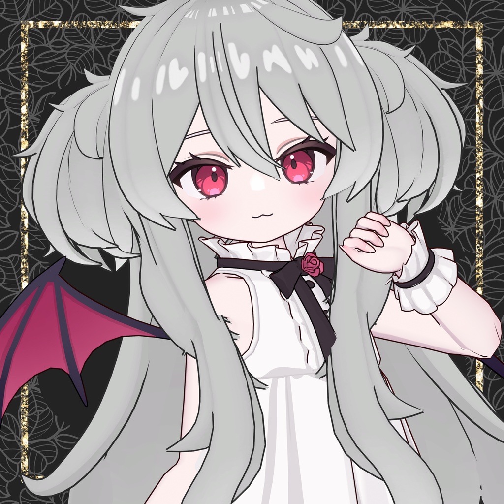 【衣装＋髪型/髪型のみ】ふわもこツイン＆小悪魔ドレス【MA対応】