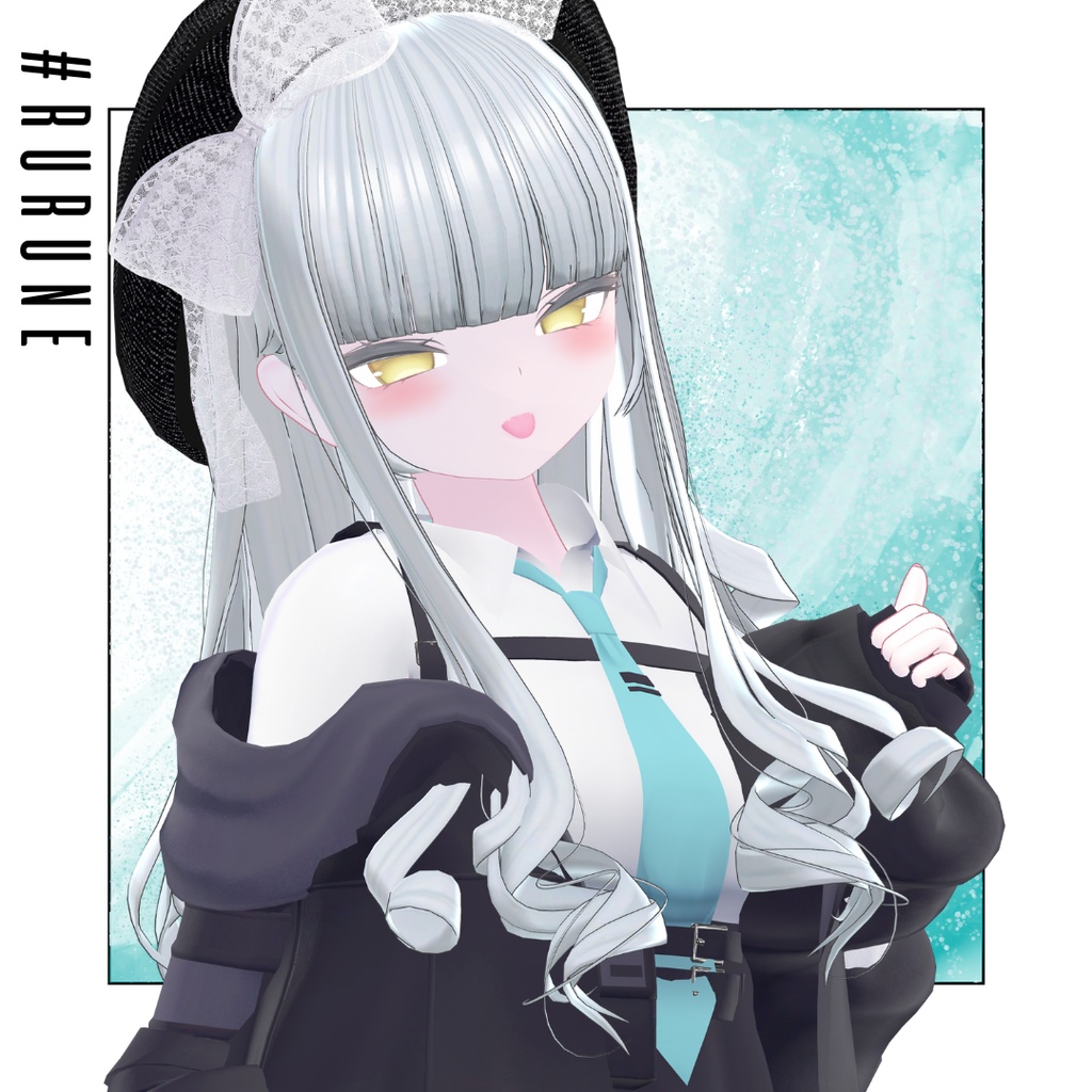 【髪+ヘアアクセ】LadyCurlHair