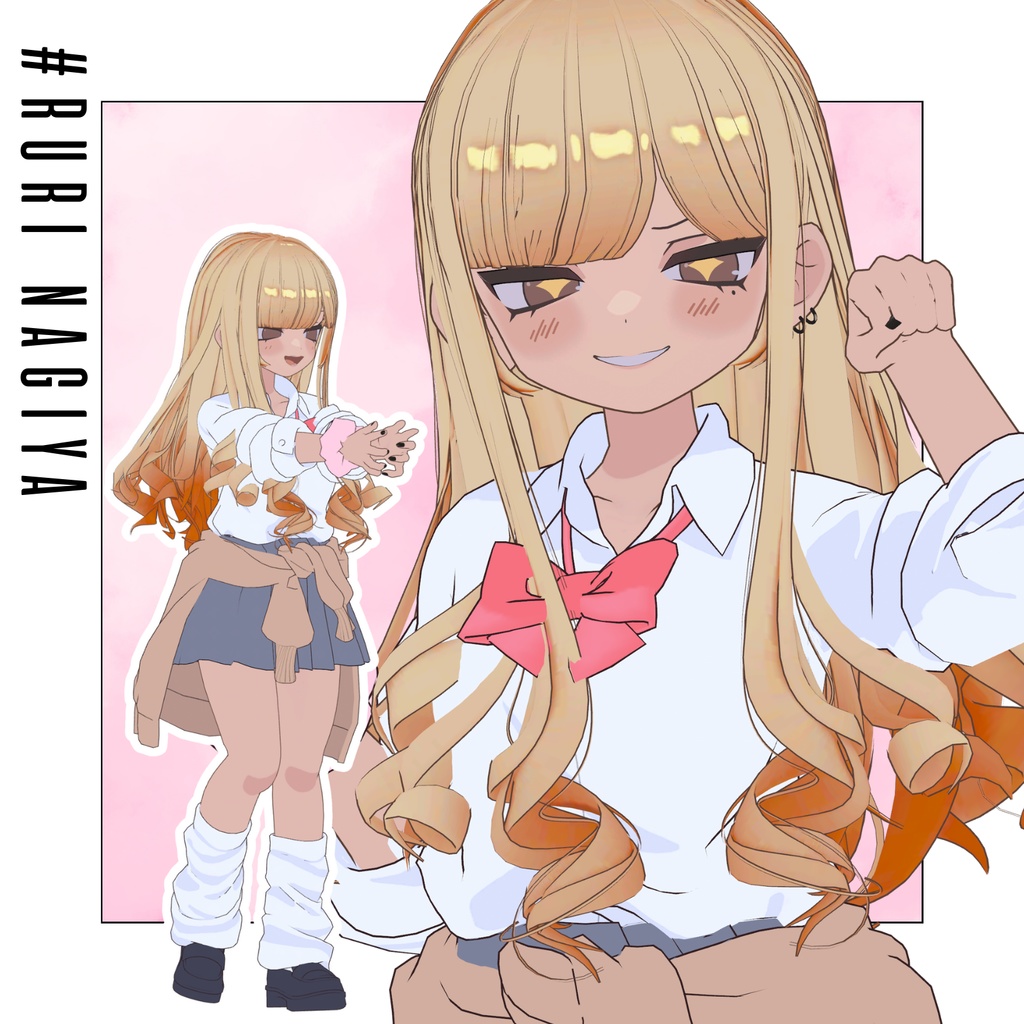 【髪+ヘアアクセ】LadyCurlHair