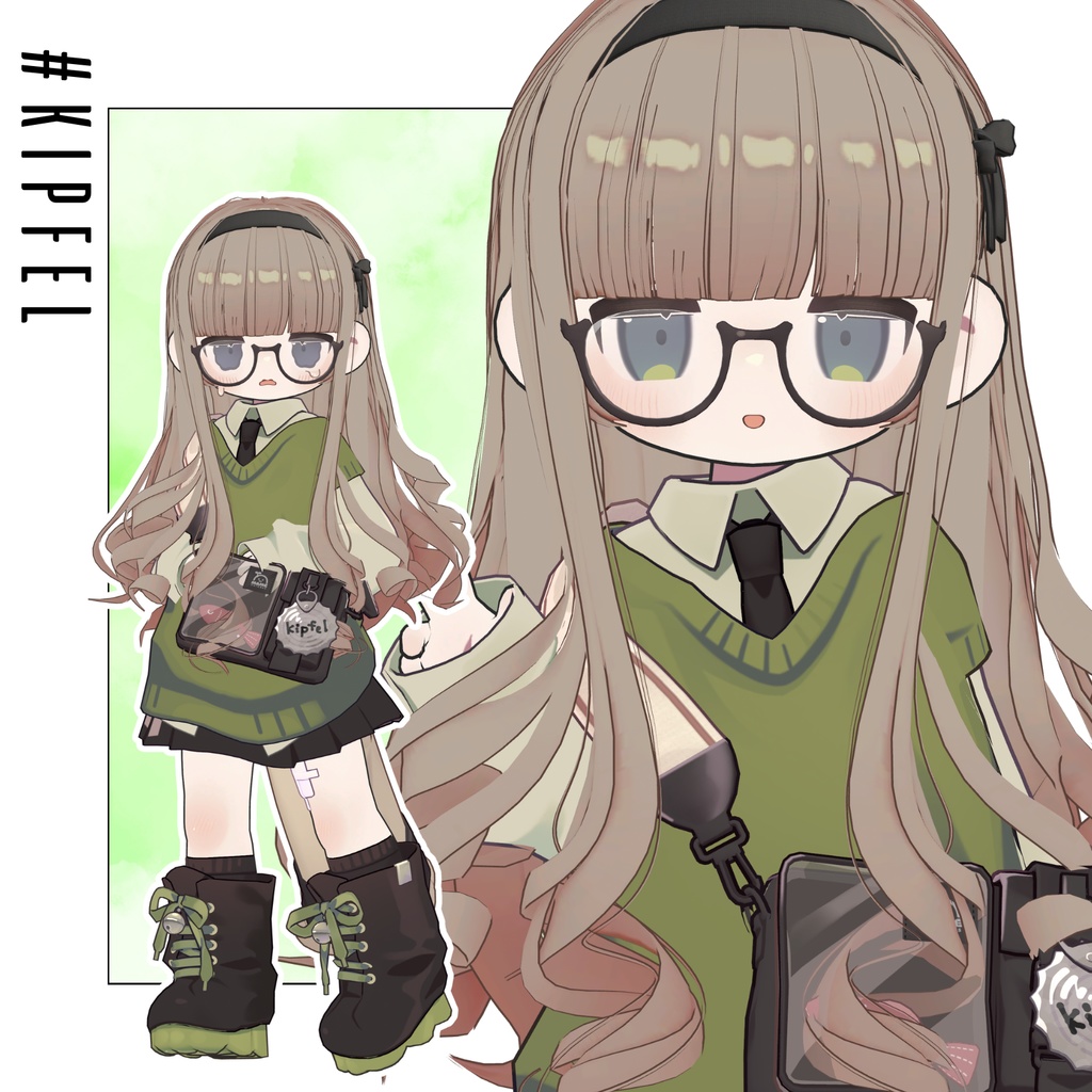 【髪+ヘアアクセ】LadyCurlHair