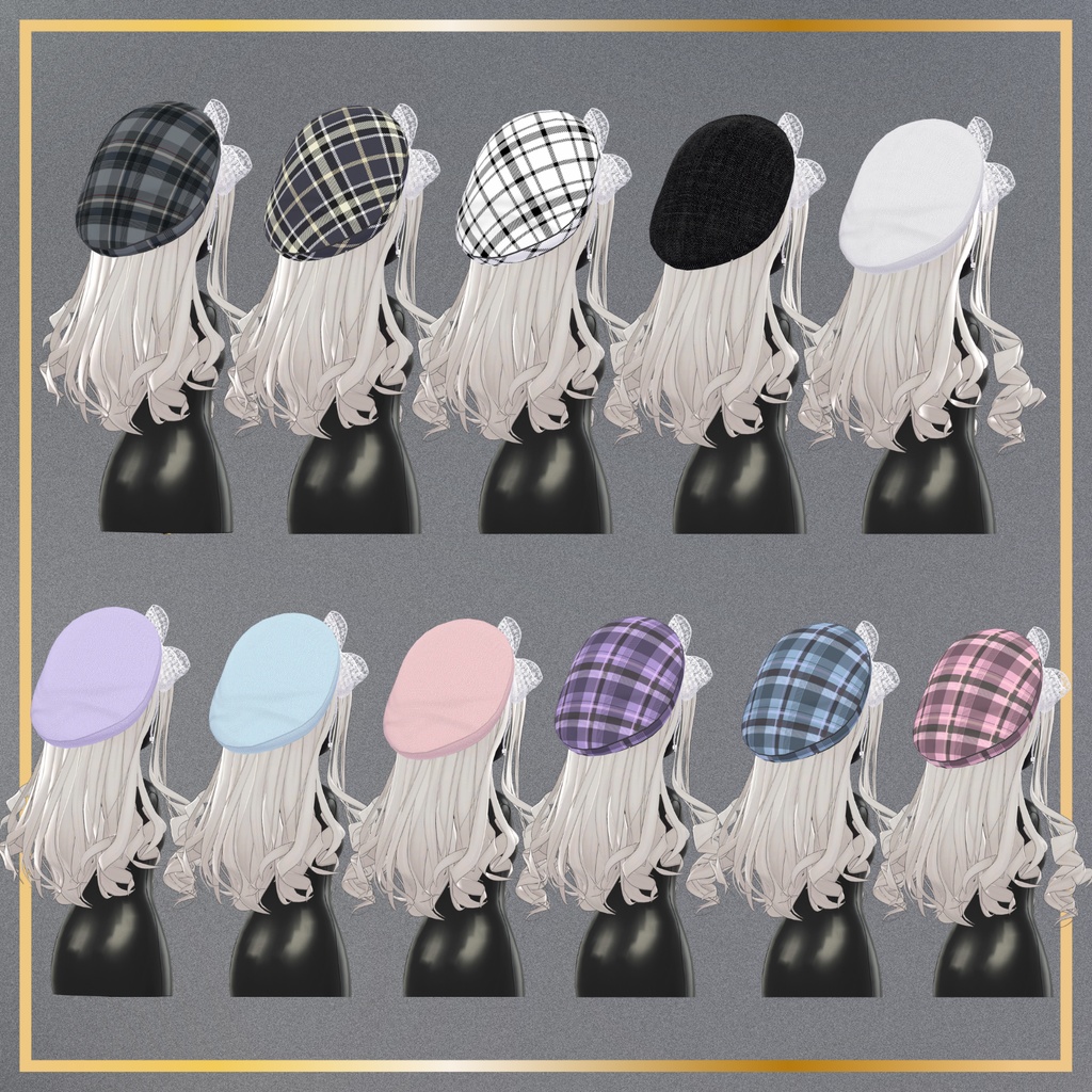 【髪+ヘアアクセ】LadyCurlHair