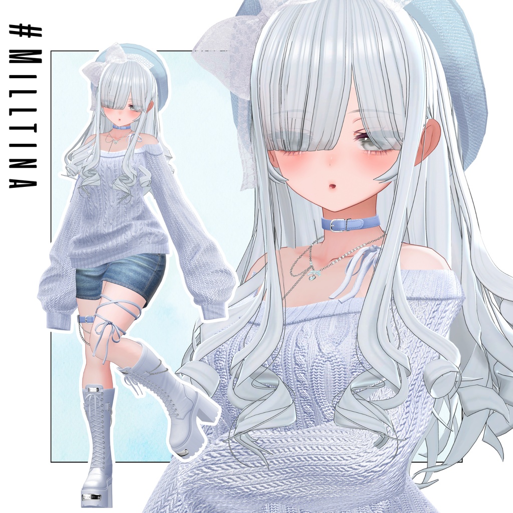 【髪+ヘアアクセ】LadyCurlHair