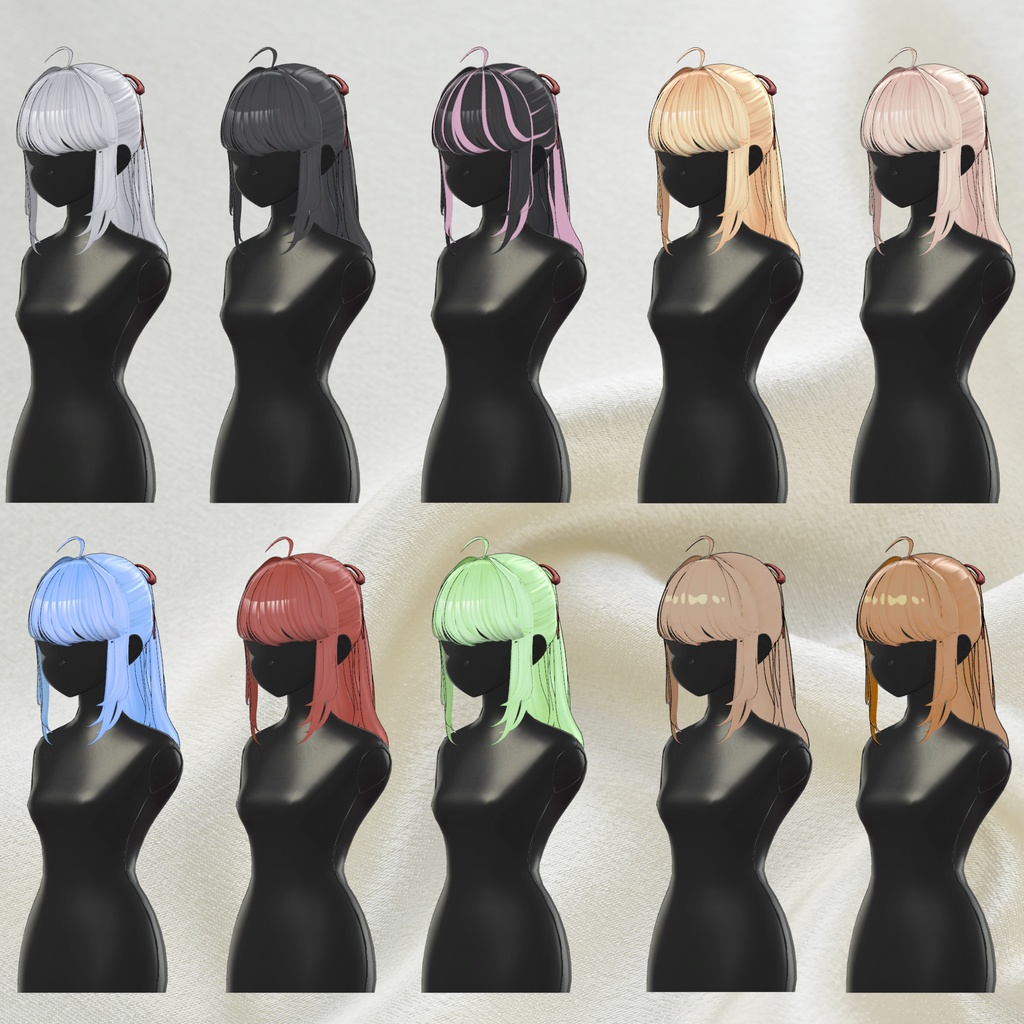 2wayおもいでポニー&シニヨン