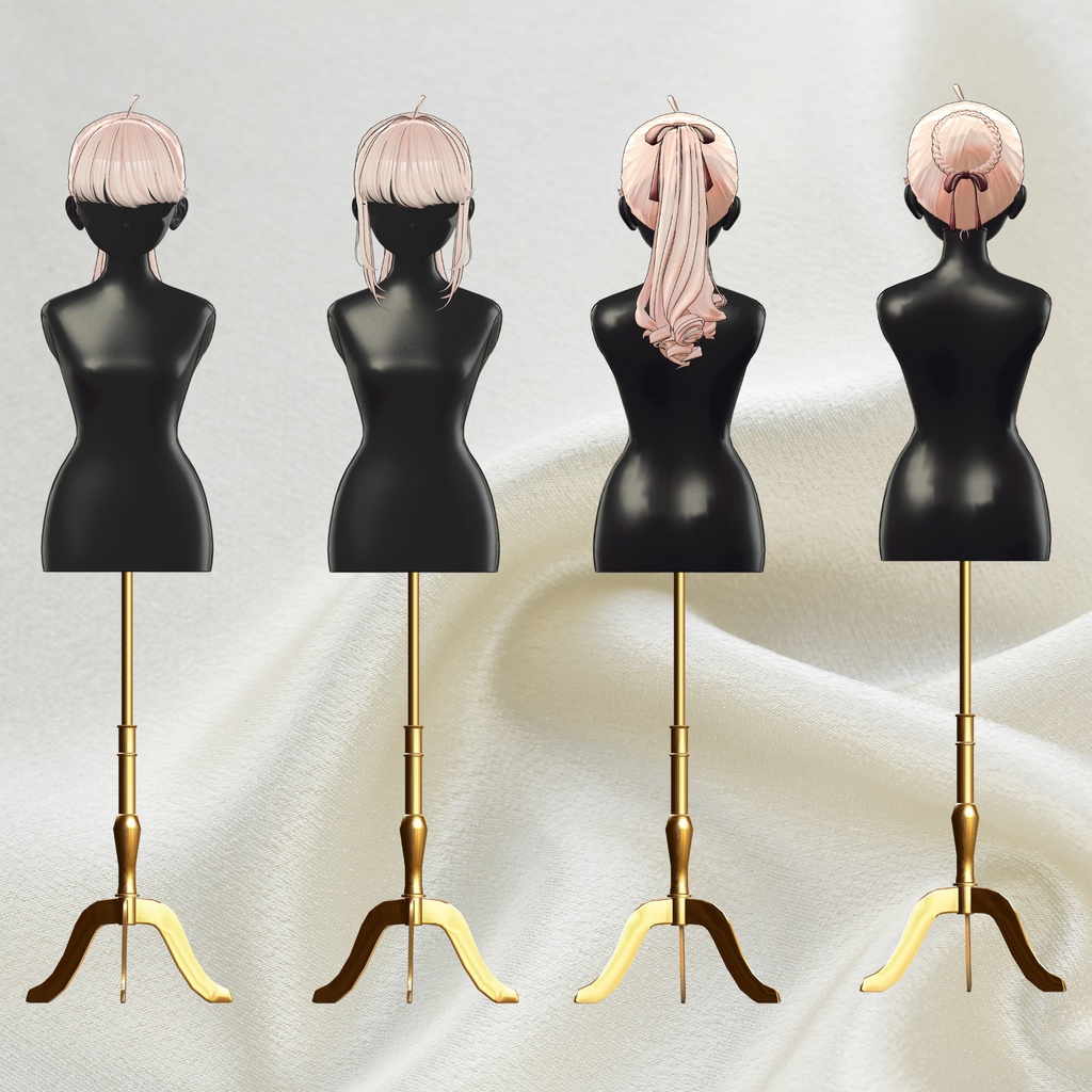 2wayおもいでポニー&シニヨン