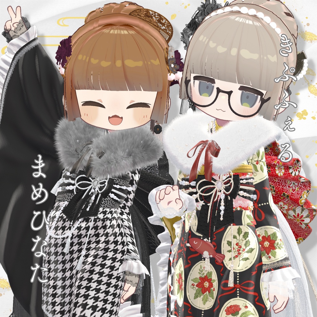 ✨セール中✨【ヘアアクセ2種付】初夢シニヨン