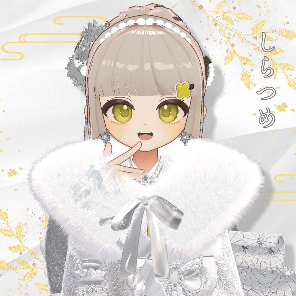 ✨セール中✨【ヘアアクセ2種付】初夢シニヨン