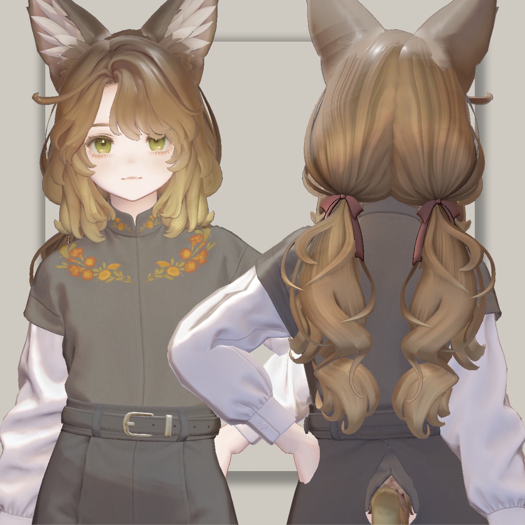 ✨セール中✨【Marycia マリシア専用髪型】ゆるツイン