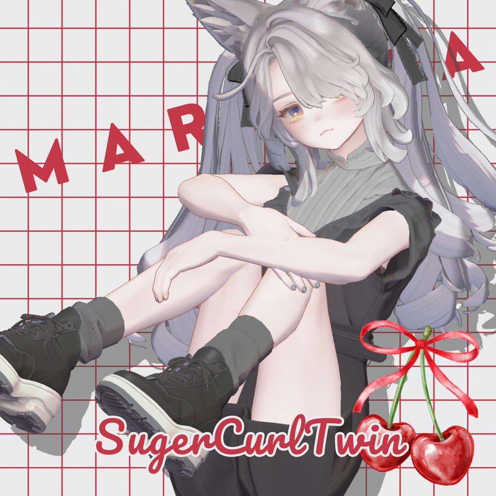 ✨セール中✨【Marycia マリシア専用髪型】シュガーカールツイン