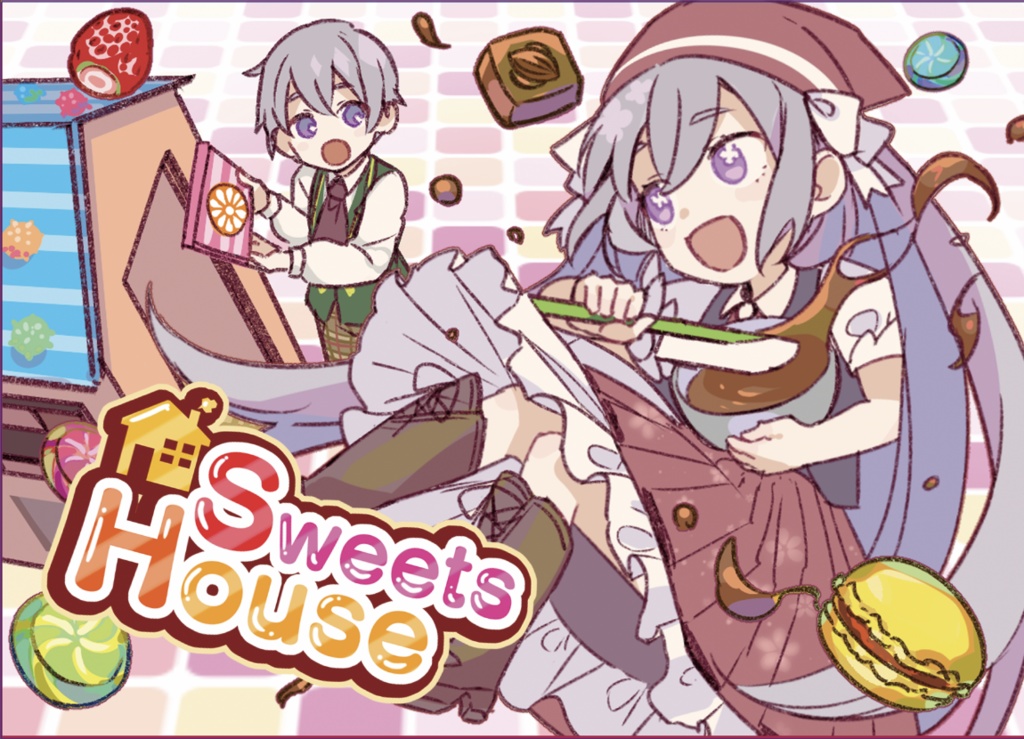 【オリジナルボードゲーム】SweetsHouse