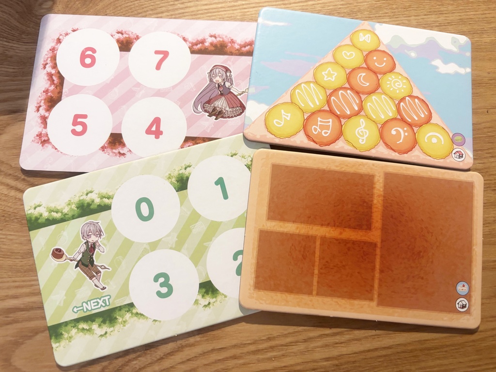 【オリジナルボードゲーム】SweetsHouse