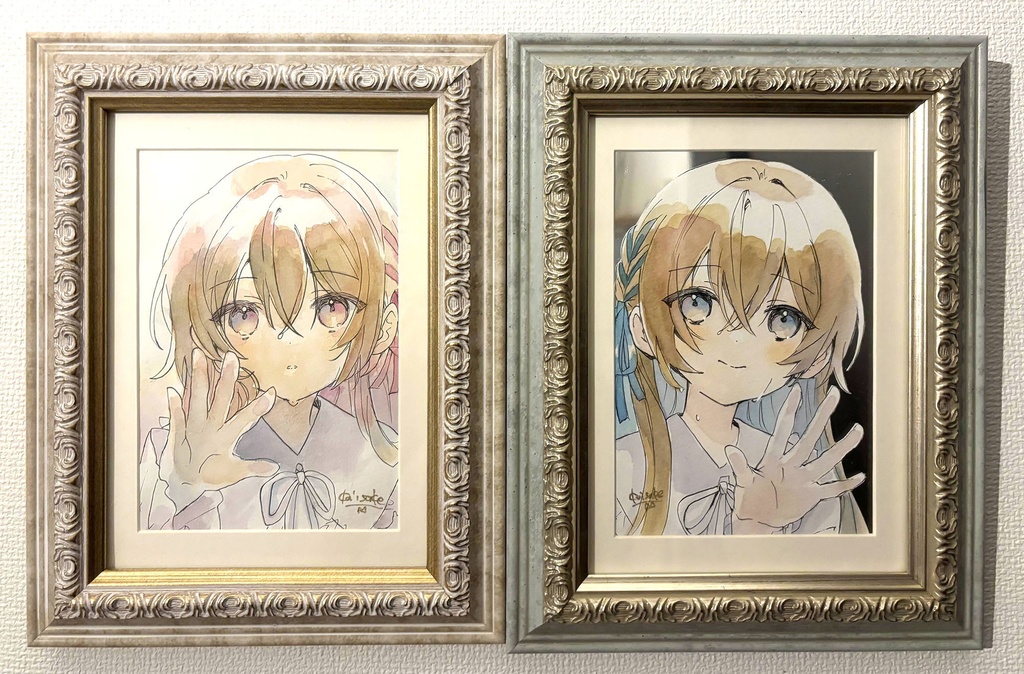 額装原画ミラーリボンズ