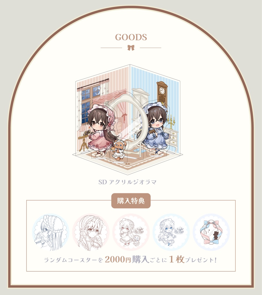 SDアクリルジオラマ