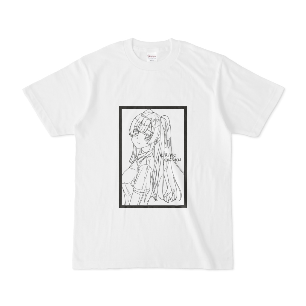 霧子(線画) Tシャツ