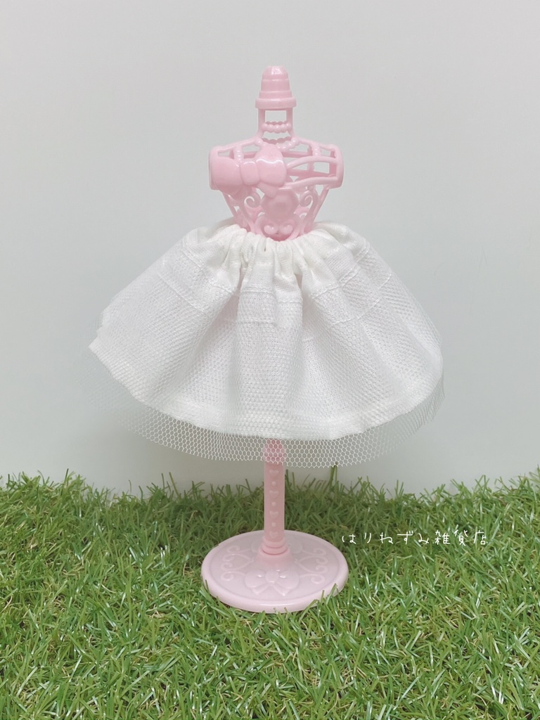 うさ耳ポンチョ付き お洋服セットᕱ⑅ᕱ♡【B品】