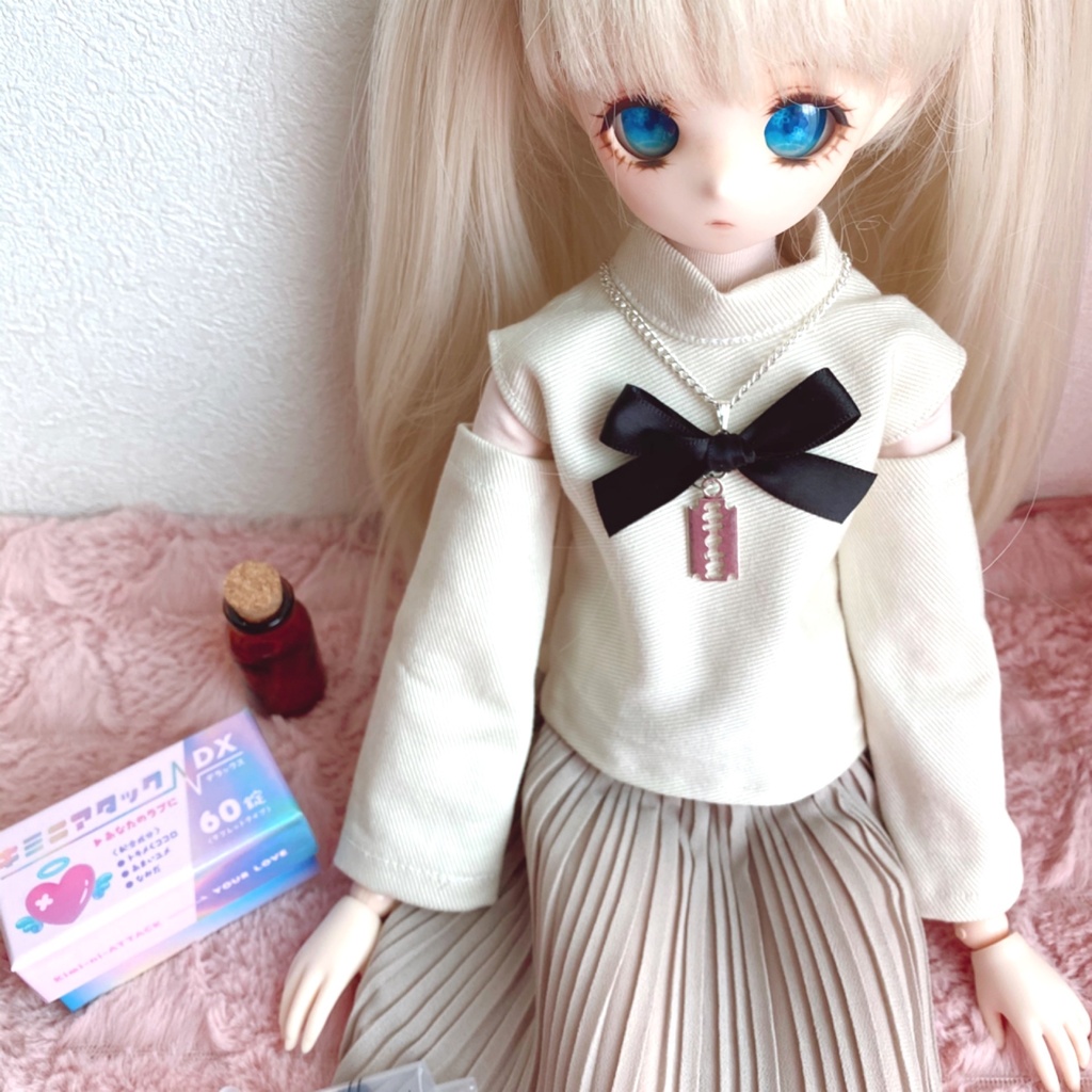 title:哀₍あい₎に溺れる / 両刃カミソリ ネックレス