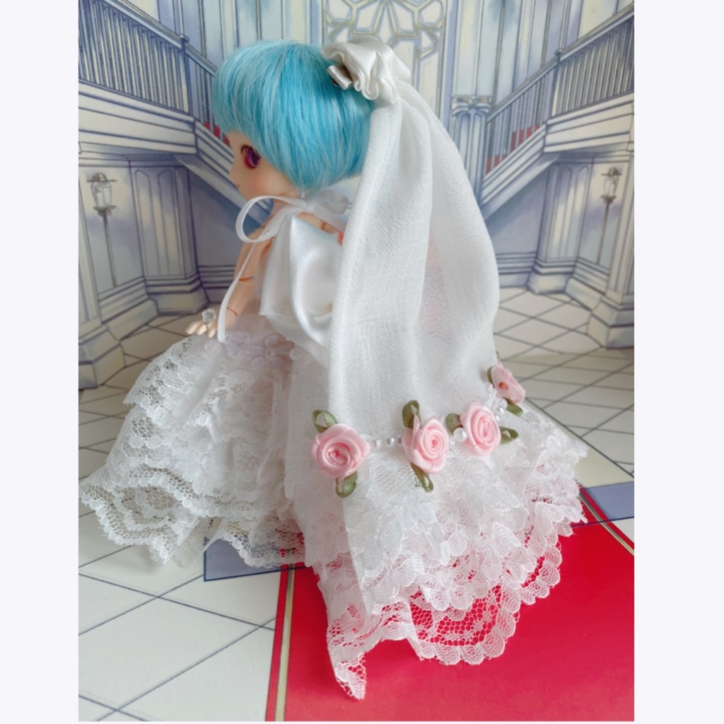 ウェディングドレス① (2022年ver.) 【オビツ11】