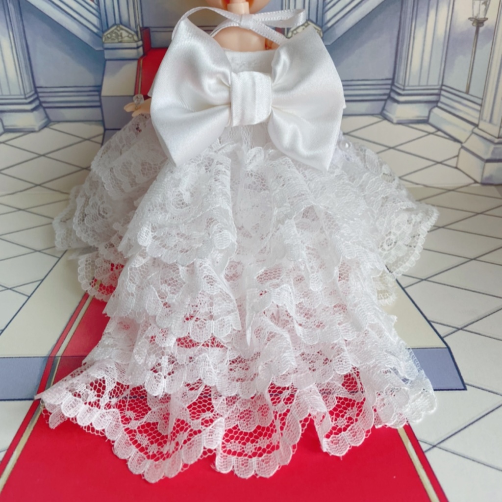 ウェディングドレス① (2022年ver.) 【オビツ11】