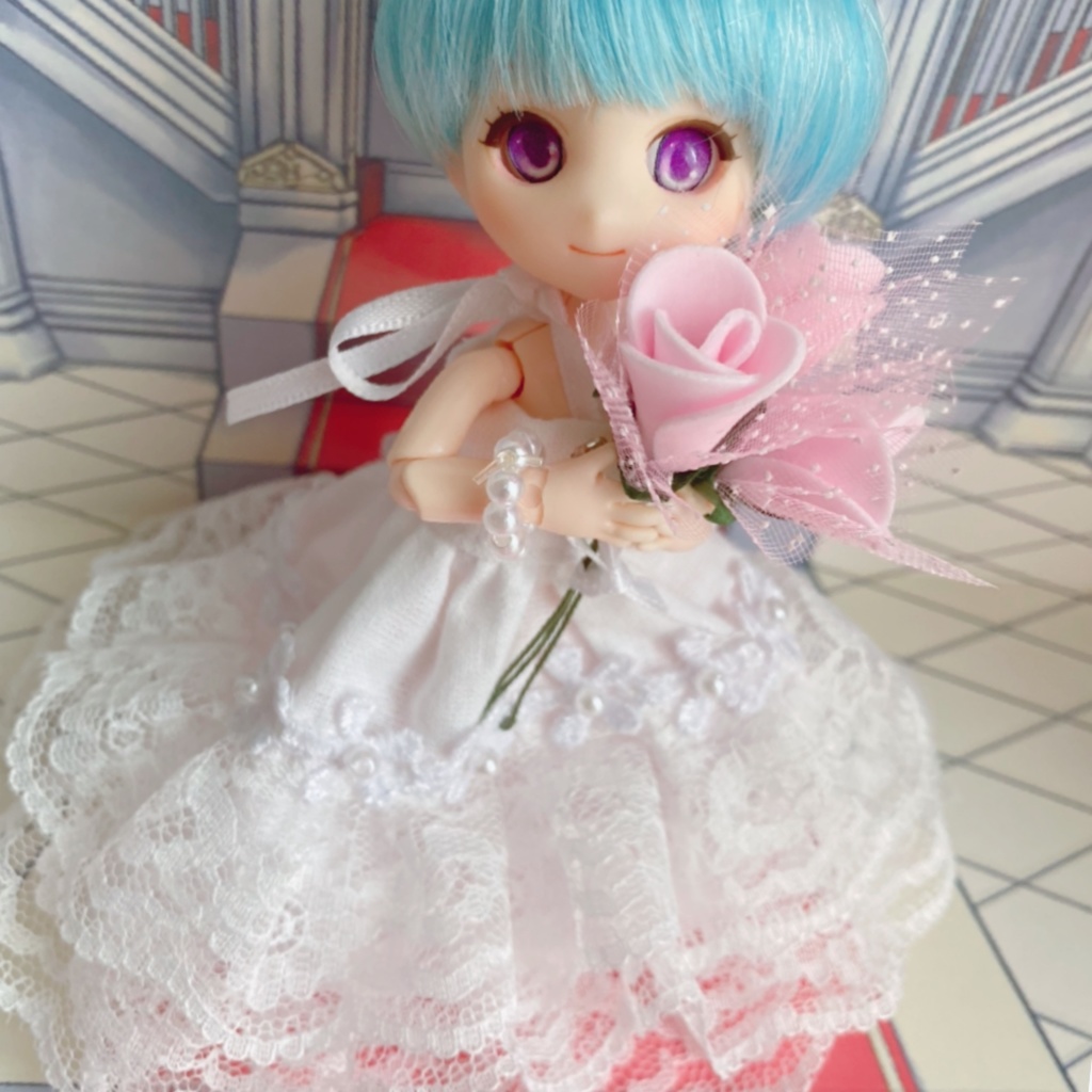 ウェディングドレス② (2022年ver.) 【オビツ11】