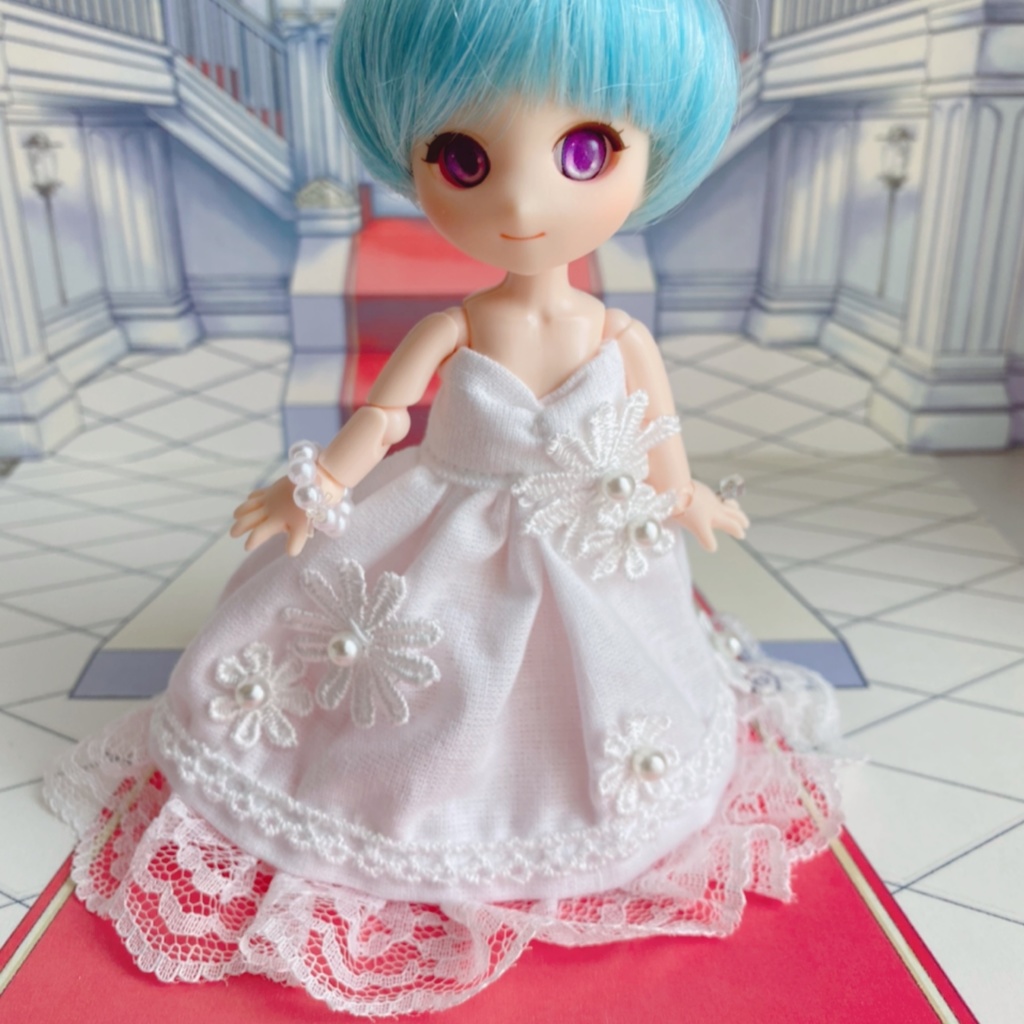 ウェディングドレス② (2022年ver.) 【オビツ11】